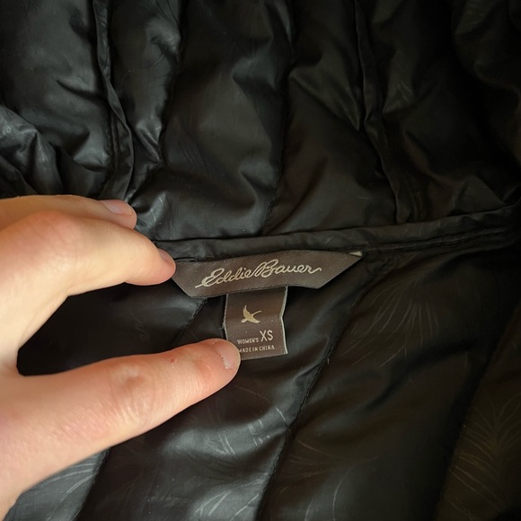 Eddie Bauer | CirrusLite Down Parka in Black - Size XS - Picture 5 of 6
